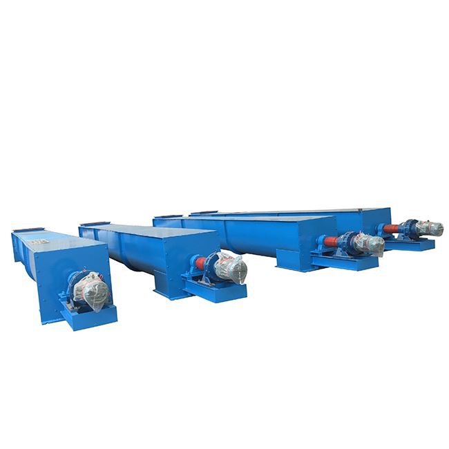 Carbon Steel LS-type Spiral Conveyor 10 Ton Capacity